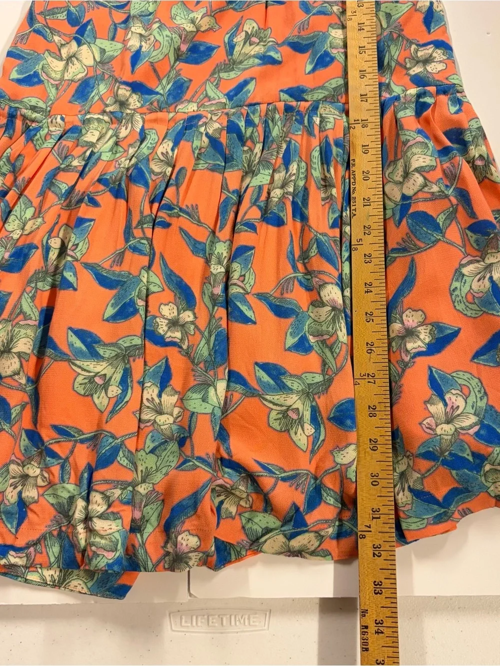 Free People Orange Dear You Backless Sundress - Picture 8 of 9